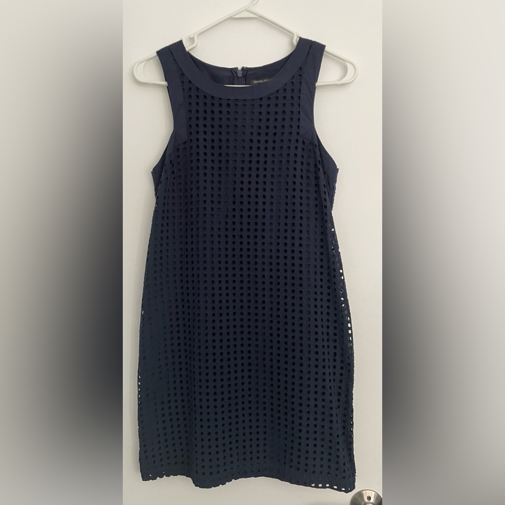 Navy Banana Republic Shift Dress Size 6